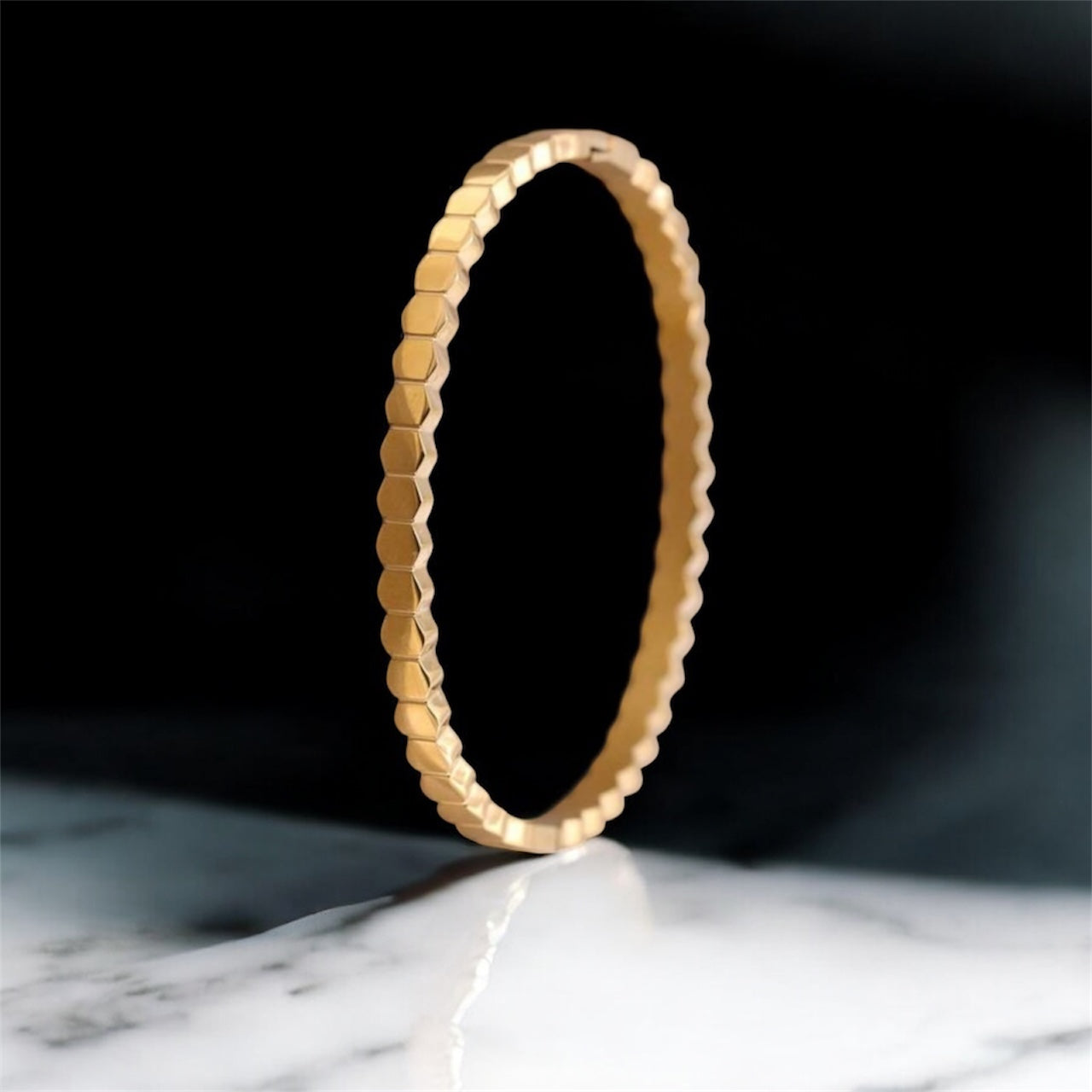 Honeycomb Bangle
