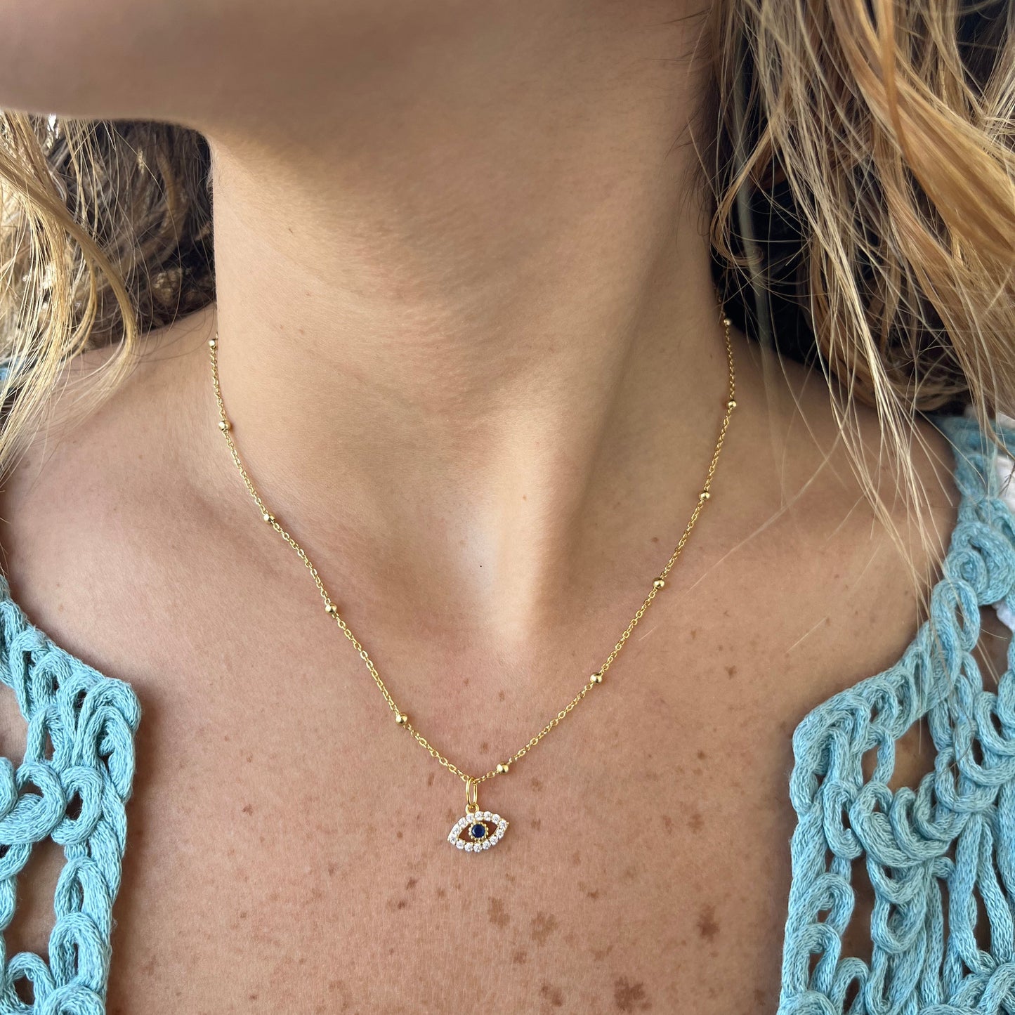 Evil Eye S925 Necklace