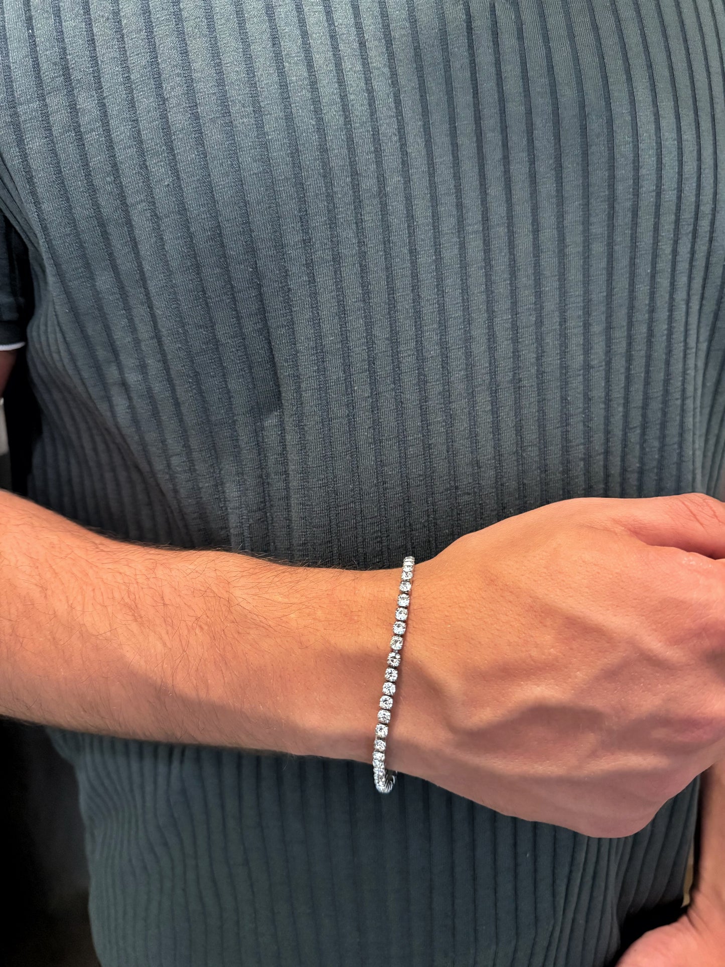 Tennis Bracelet For Men
