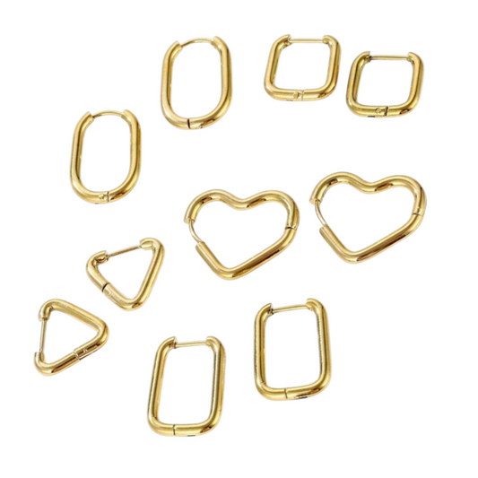 Gold Plated Earrings | Charms