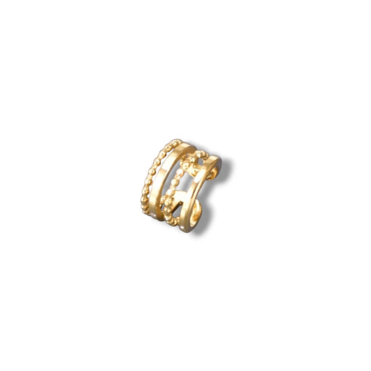 Triple Layered Gold Ear Cuff