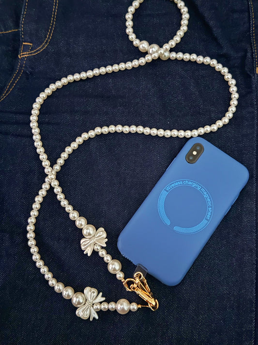 Pearly Crossbody Phone Strap