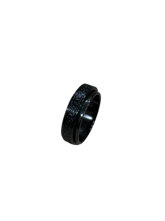 Fidgeting Black Men Ring