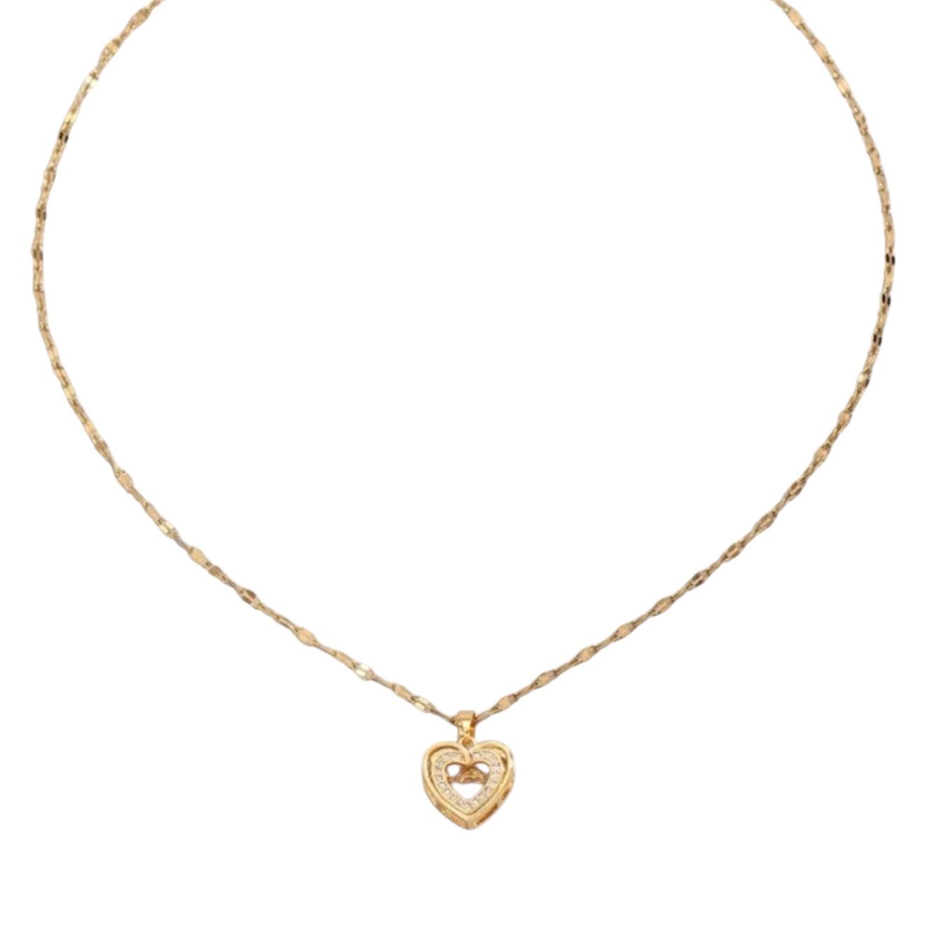 Gold Heart Necklace